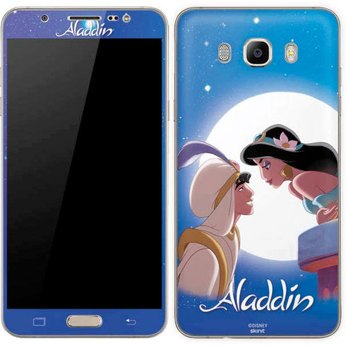 Disney Aladdin and Princess Jasmine Kiss Galaxy J7 Skin