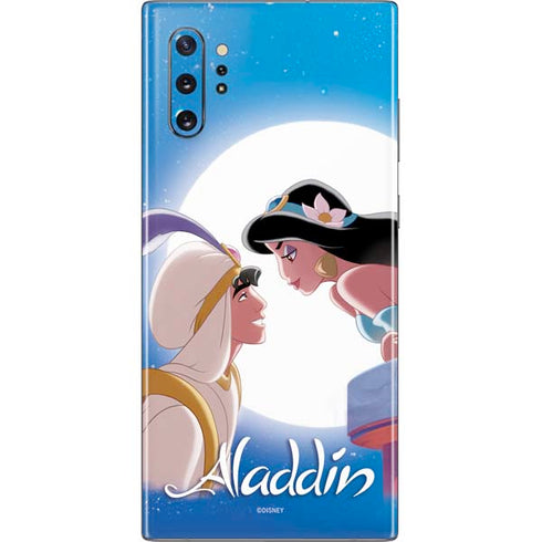 Disney Aladdin and Princess Jasmine Kiss Galaxy Note 10 Plus Skin