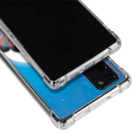 Disney Aladdin and Princess Jasmine Kiss Galaxy Note20 5G Clear Case