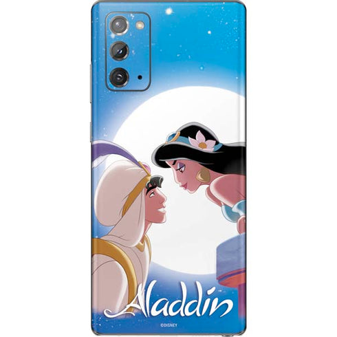 Disney Aladdin and Princess Jasmine Kiss Galaxy Note20 5G Skin