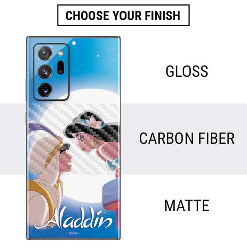 Disney Aladdin and Princess Jasmine Kiss Galaxy Note20 Ultra 5G Skin