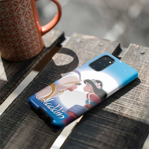 Disney Aladdin and Princess Jasmine Kiss Galaxy S20 Plus Pro Case