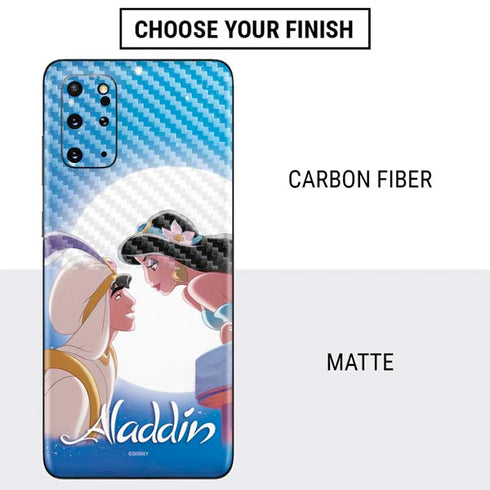 Disney Aladdin and Princess Jasmine Kiss Galaxy S20 Plus Skin