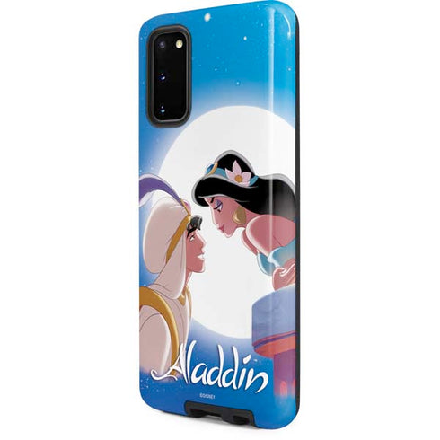 Disney Aladdin and Princess Jasmine Kiss Galaxy S20 Pro Case