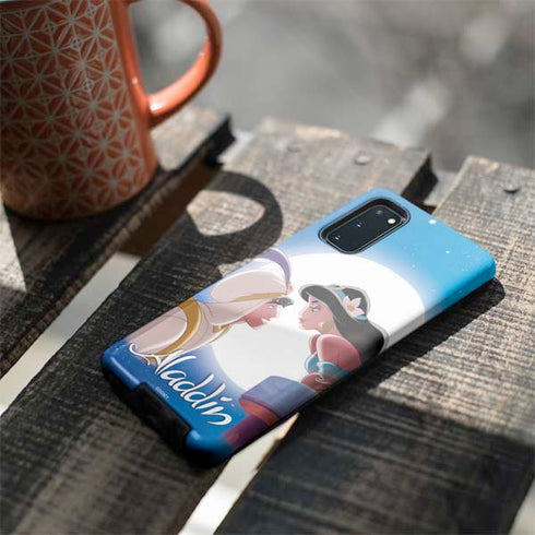 Disney Aladdin and Princess Jasmine Kiss Galaxy S20 Pro Case