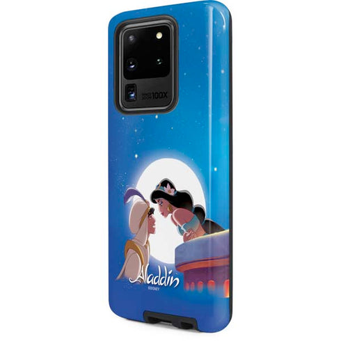 Disney Aladdin and Princess Jasmine Kiss Galaxy S20 Ultra 5G Pro Case