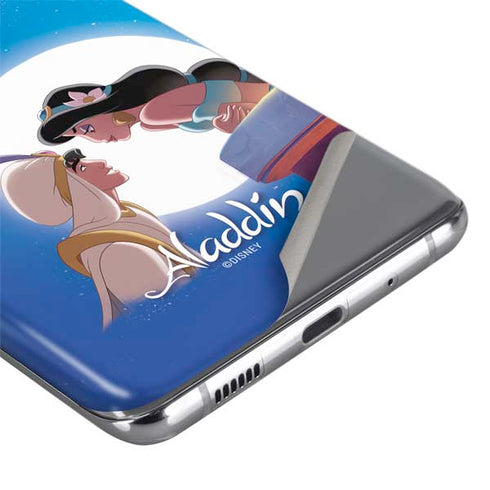 Disney Aladdin and Princess Jasmine Kiss Galaxy S20 Ultra 5G Skin