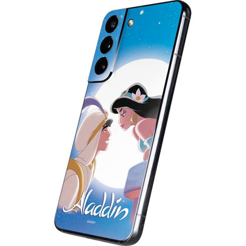 Disney Aladdin and Princess Jasmine Kiss Galaxy S22 Skin