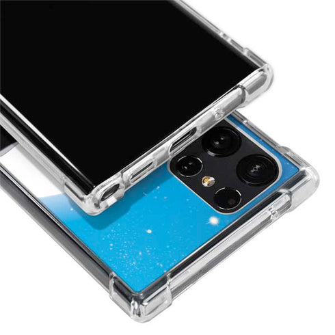 Disney Aladdin and Princess Jasmine Kiss Galaxy S22 Ultra Clear Case