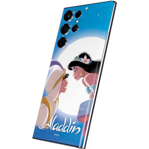 Disney Aladdin and Princess Jasmine Kiss Galaxy S22 Ultra Skin