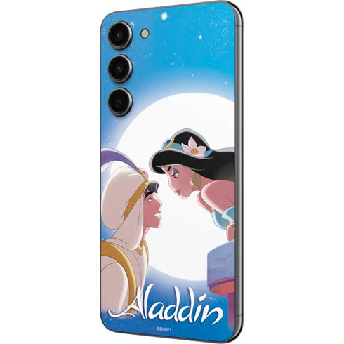 Disney Aladdin and Princess Jasmine Kiss Galaxy S23 Plus Skin