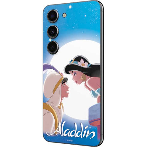 Disney Aladdin and Princess Jasmine Kiss Galaxy S23 Skin