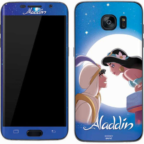 Disney Aladdin and Princess Jasmine Kiss Galaxy S7 Skin