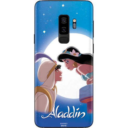 Disney Aladdin and Princess Jasmine Kiss Galaxy S9 Plus Skin