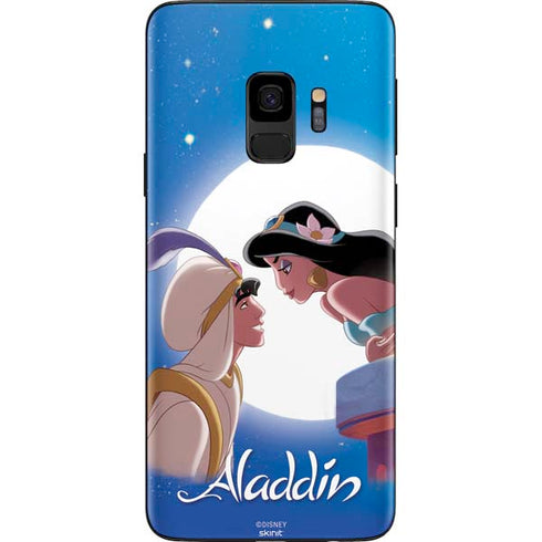 Disney Aladdin and Princess Jasmine Kiss Galaxy S9 Skin