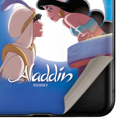 Disney Aladdin and Princess Jasmine Kiss Galaxy Z Flip Skin
