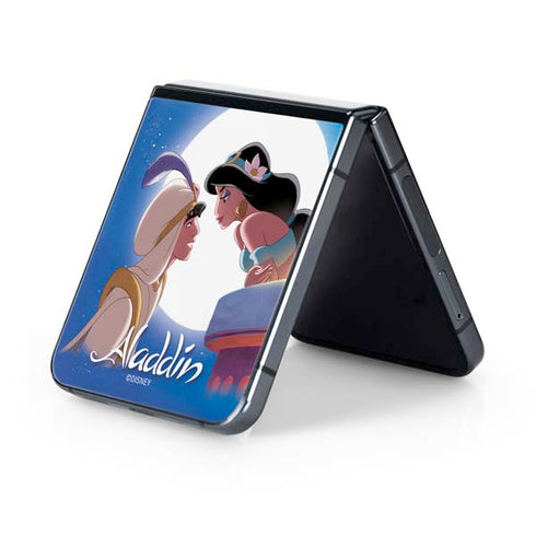 Disney Aladdin and Princess Jasmine Kiss Galaxy Z Flip5 5G Skin