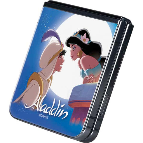 Disney Aladdin and Princess Jasmine Kiss Galaxy Z Flip5 5G Skin