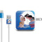 Disney Aladdin and Princess Jasmine Kiss iPad Charger (10W USB) Skin