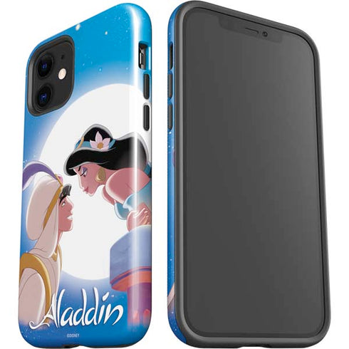 Disney Aladdin and Princess Jasmine Kiss iPhone 12 Impact Case