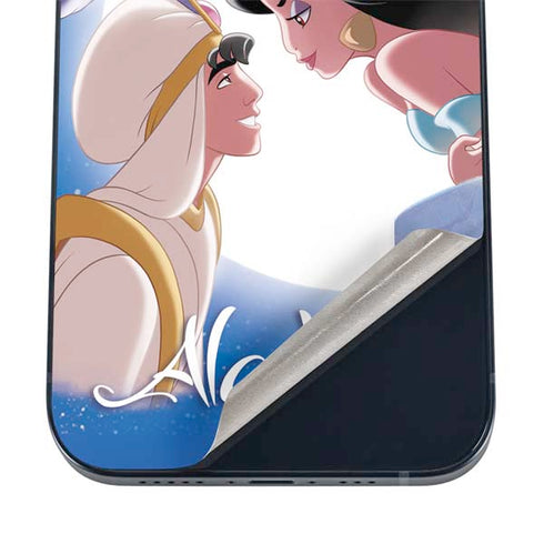 Disney Aladdin and Princess Jasmine Kiss iPhone 12 Skin