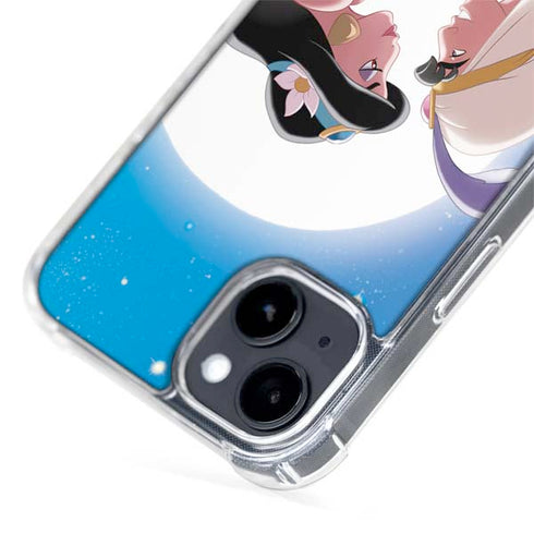 Disney Aladdin and Princess Jasmine Kiss iPhone 13 MagSafe Case