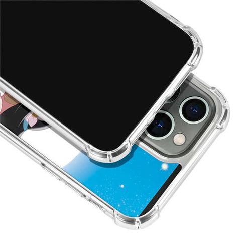 Disney Aladdin and Princess Jasmine Kiss iPhone 14 Pro Clear Case