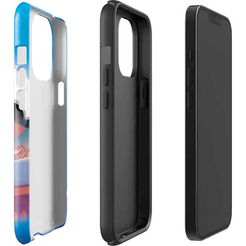 Disney Aladdin and Princess Jasmine Kiss iPhone 14 Pro Impact Case