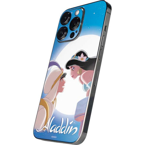 Disney Aladdin and Princess Jasmine Kiss iPhone 14 Pro Max Skin