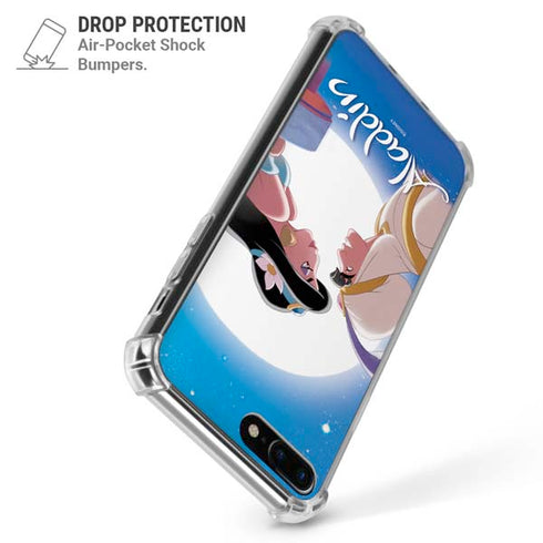 Disney Aladdin and Princess Jasmine Kiss iPhone 7/8 Plus Clear Case