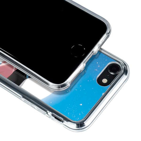 Disney Aladdin and Princess Jasmine Kiss iPhone SE (2nd & 3rd Gen) Clear Case