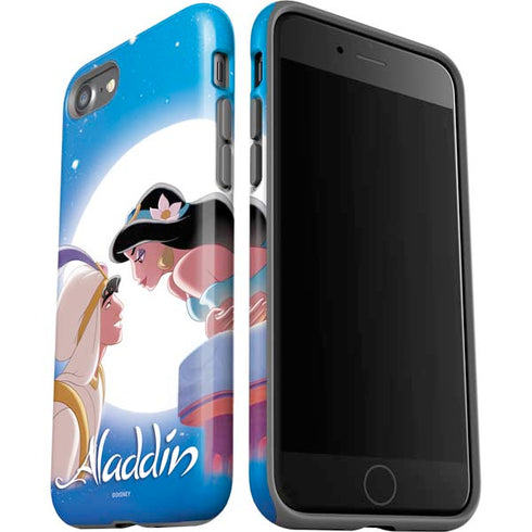Disney Aladdin and Princess Jasmine Kiss iPhone SE (2nd & 3rd Gen) Pro Case
