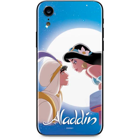 Disney Aladdin and Princess Jasmine Kiss iPhone XR Skin