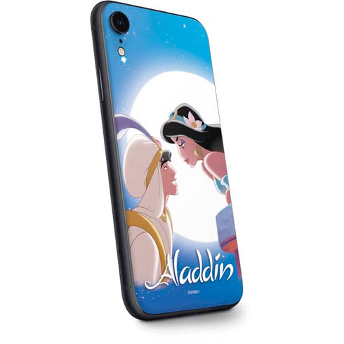 Disney Aladdin and Princess Jasmine Kiss iPhone XR Skin