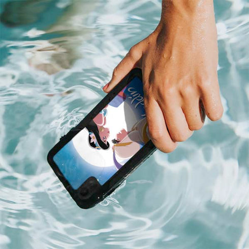 Disney Aladdin and Princess Jasmine Kiss iPhone XR Waterproof Case
