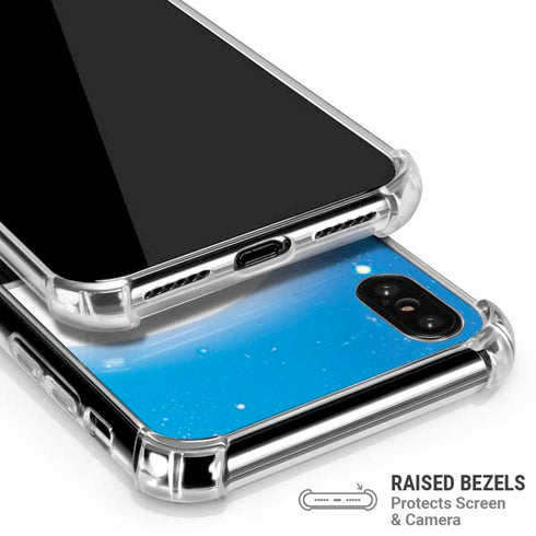 Disney Aladdin and Princess Jasmine Kiss iPhone XS Max Clear Case