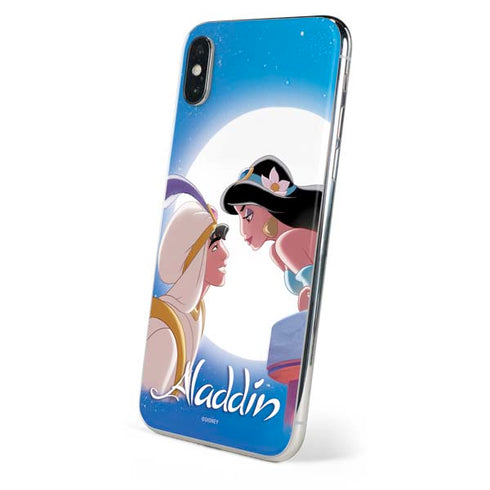 Disney Aladdin and Princess Jasmine Kiss iPhone XS Max Skin