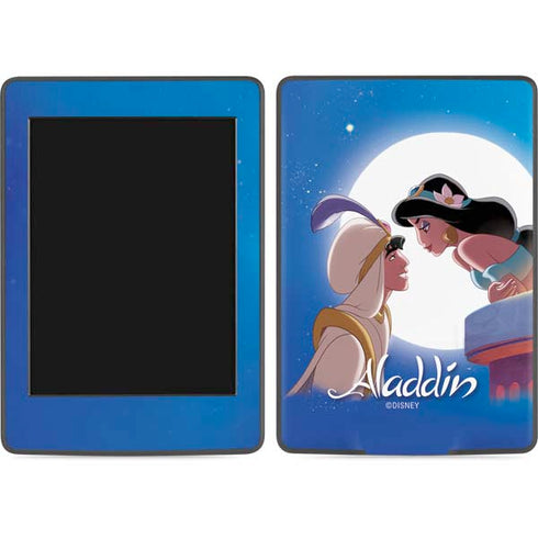 Disney Aladdin and Princess Jasmine Kiss Amazon Kindle Skin