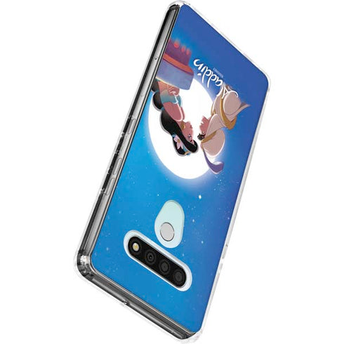 Disney Aladdin and Princess Jasmine Kiss LG Stylo 6 Clear Case