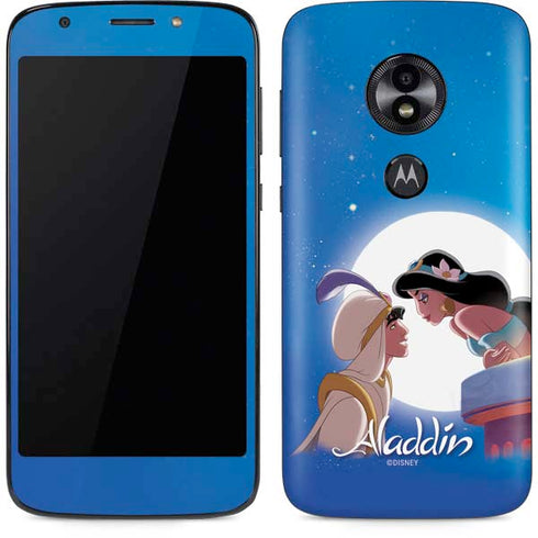 Disney Aladdin and Princess Jasmine Kiss Moto E5 Play Skin