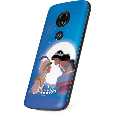 Disney Aladdin and Princess Jasmine Kiss Moto E5 Play Skin