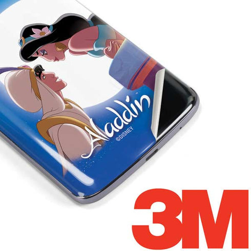 Disney Aladdin and Princess Jasmine Kiss Moto E5 Plus Skin