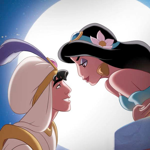Disney Aladdin and Princess Jasmine Kiss Moto G6 Skin