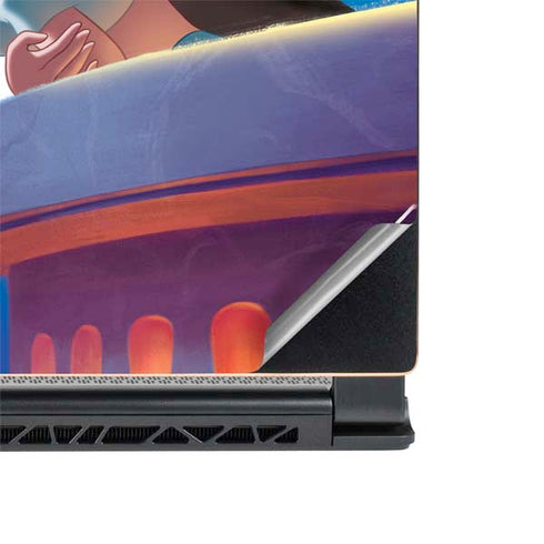 Disney Aladdin and Princess Jasmine Kiss MSI GS65 Stealth Laptop Skin