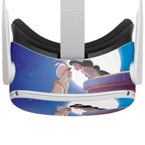 Disney Aladdin and Princess Jasmine Kiss Oculus Quest 2 Skin