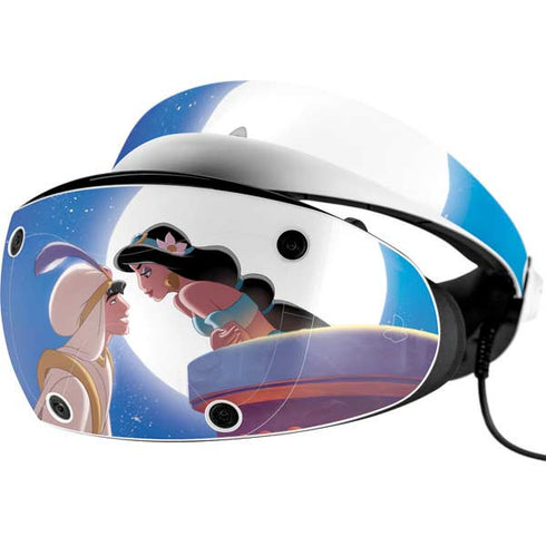 Disney Aladdin and Princess Jasmine Kiss PlayStation VR2 Skin
