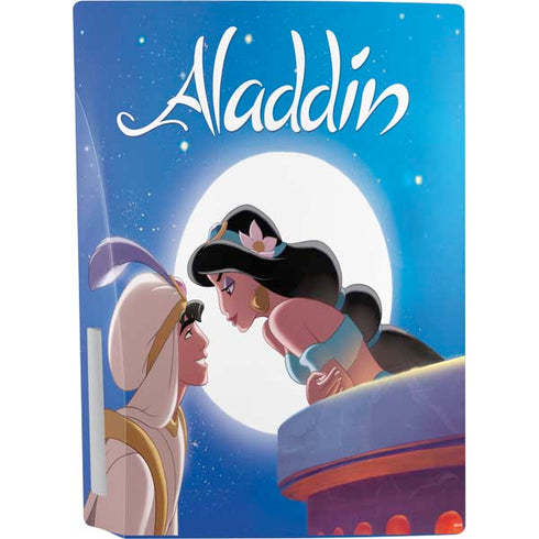Disney Aladdin and Princess Jasmine Kiss PS5 Bundle Skin