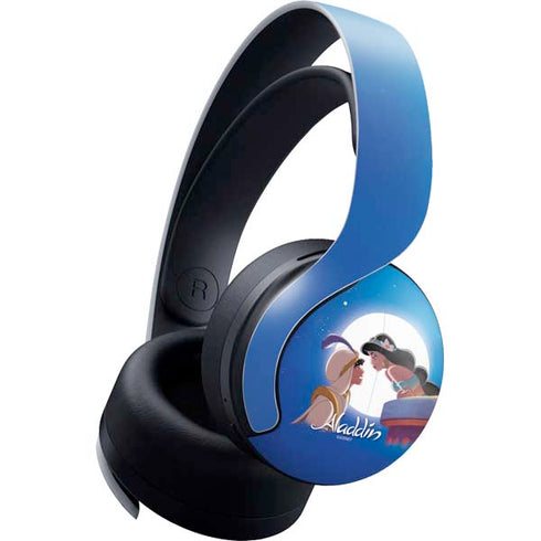 Disney Aladdin and Princess Jasmine Kiss PULSE 3D Wireless Headset for PS5 Skin