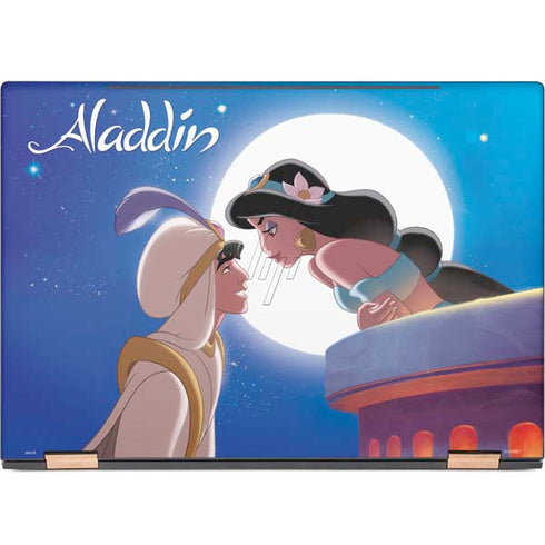Disney Aladdin and Princess Jasmine Kiss HP Spectre Skin