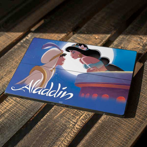 Disney Aladdin and Princess Jasmine Kiss Surface Pro 7 Skin